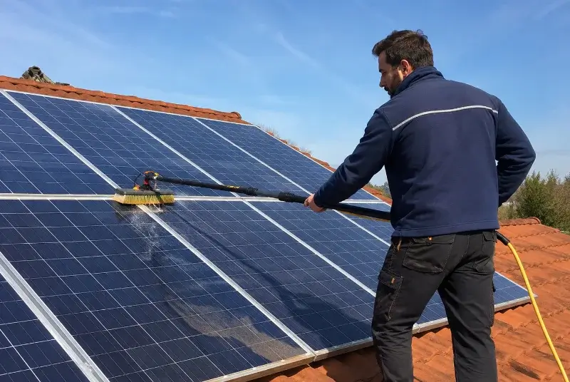 Nettoyage et entretien de panneaux solaires aux Aires
